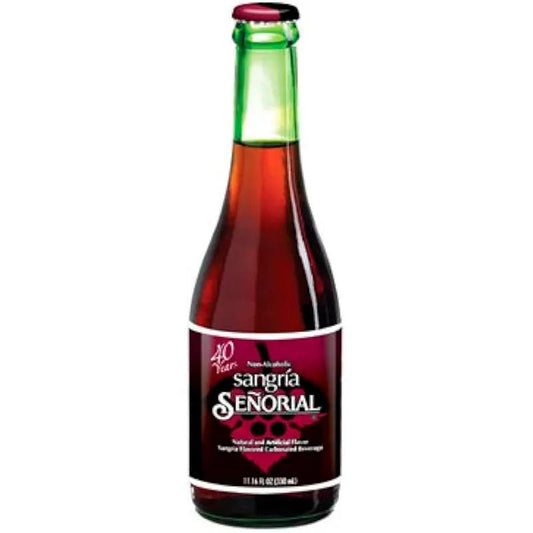 24 Pack Sangria Senorial Mexico Soda Pop (not for Sale) Sangria Senorial, Cases, 24 Pack