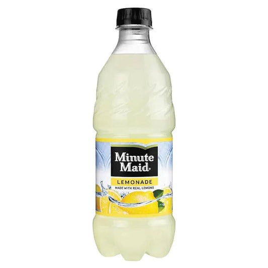 24 bottles Minute Maid Lemonade Soda Pop (not for Sale) Minute Maid, 24 Pack, Cases