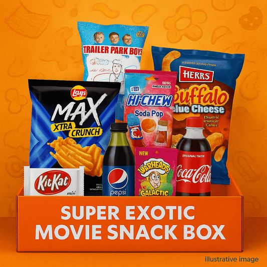 Super Exotic Movie Snackbox (9+ Snacks Inside) Snackbox Snack Attack
