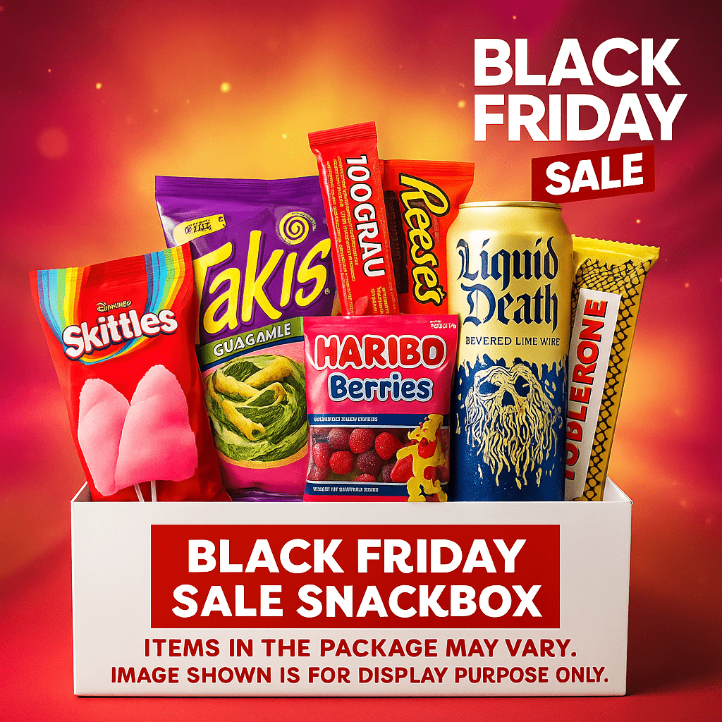 Black Friday Sale Snackbox (15+ Snacks Inside) Snackbox Snack Attack