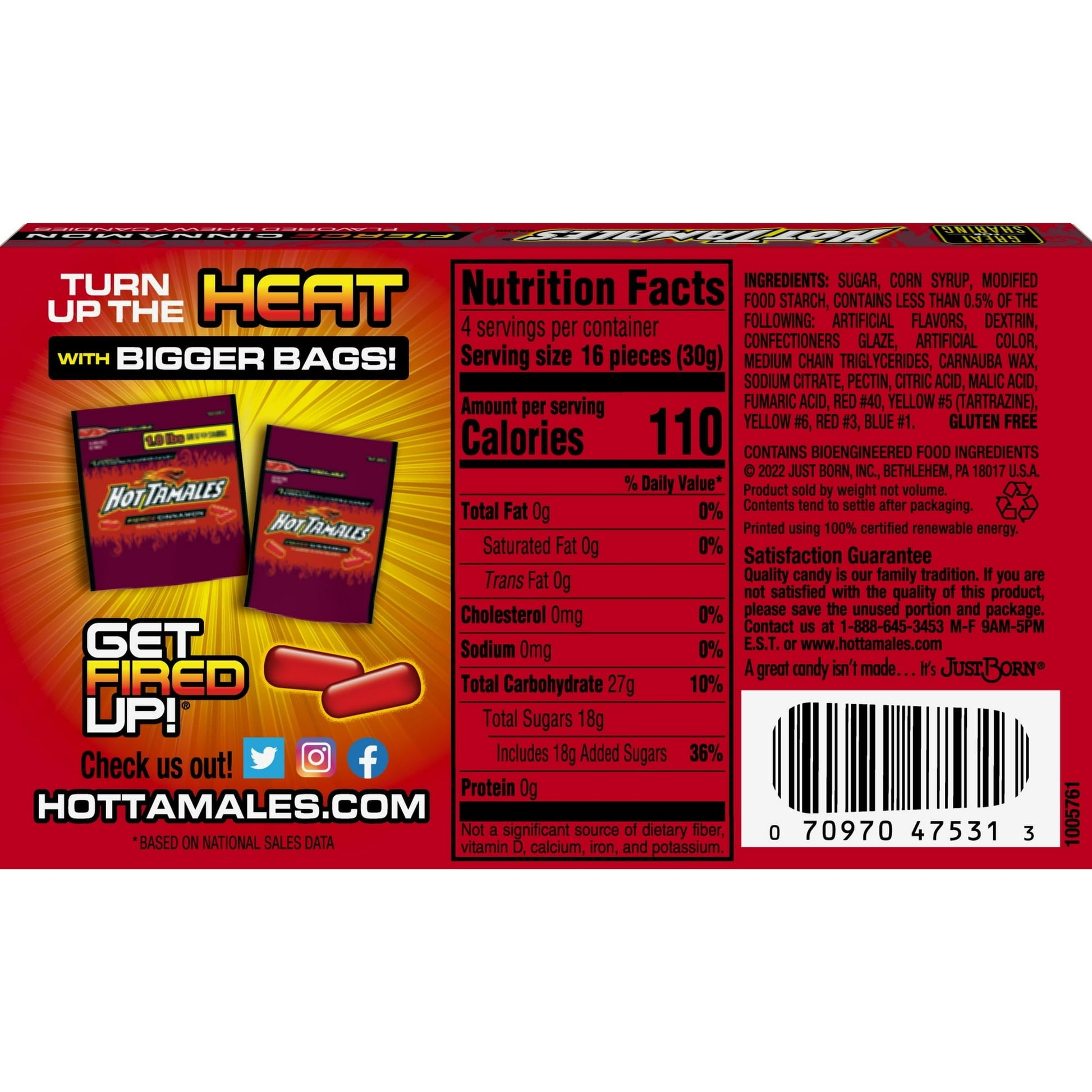 Hot Tamales Candies - (5Oz) Candy Hot Tamales , Latest Products, Trending