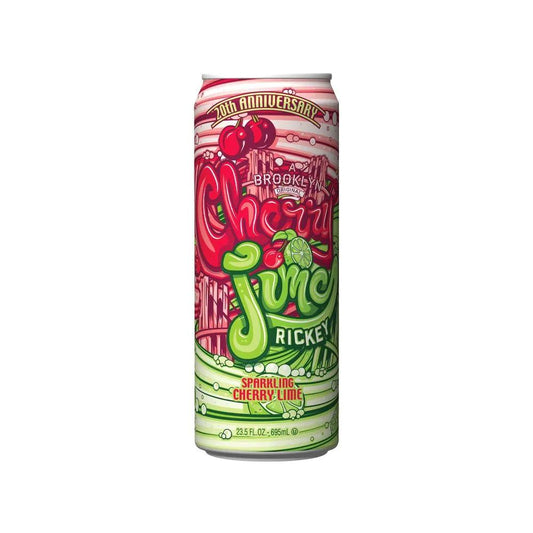 Arizona 24 Pack Brooklyn Cherry Lime Rickey Drink Soda Pop (not for Sale) Arizona, 24 Pack, Cases