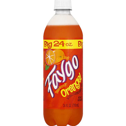 24 Pack - Faygo Orange