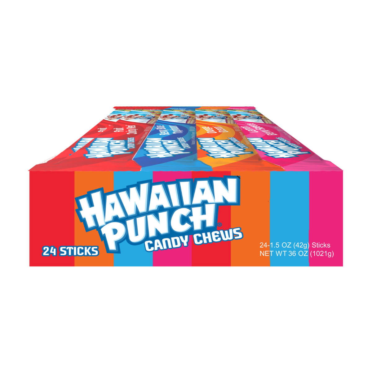 24 Pack Hawaiian Punch Candy Chews