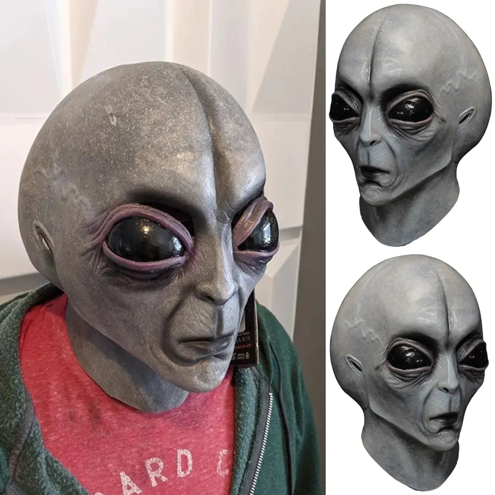 UFO Alien Skull Halloween Mask