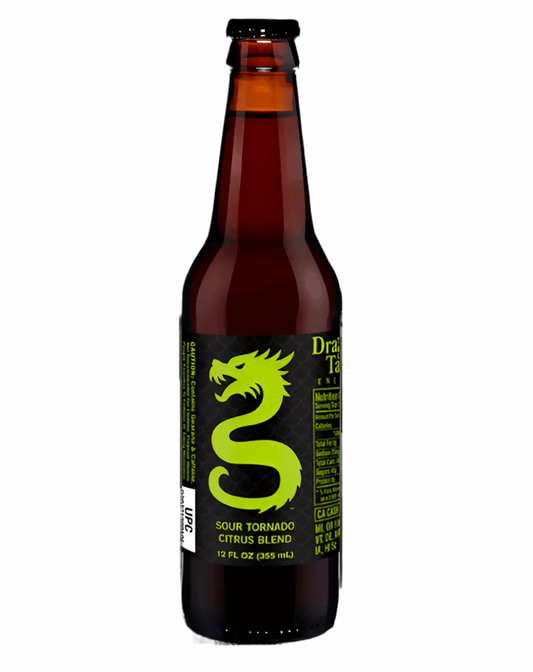 Dragon Tail Energy Drink Sour Tornado Citrus Blend (Best Before Passed) Soda (not for sale) Orca Beverage, Trending Products