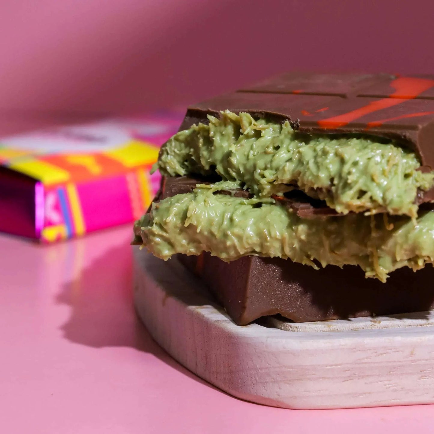 Dubai Chocolate Kunafa Pistachio Bar 100g - Chocolate from Dubai chocolate, trending, best seller