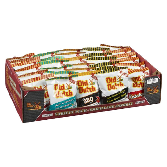 30 Pack Old Dutch Chips 32g Each Snacks/Chips Old Dutch ,Trending Products