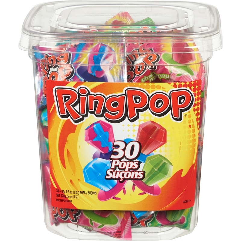 30 Pack Regal Ring Pops Jar 420g Candy Regal ,Trending Products