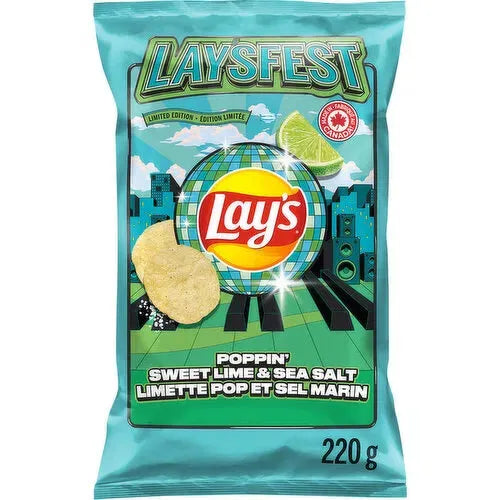 Lay’s Fest Sweet Lime & Sea Salt Limited Edition - Snacks/Chips from Lays, TSAAS, TSASN&CH, TSAISC, TSAIS, trending products