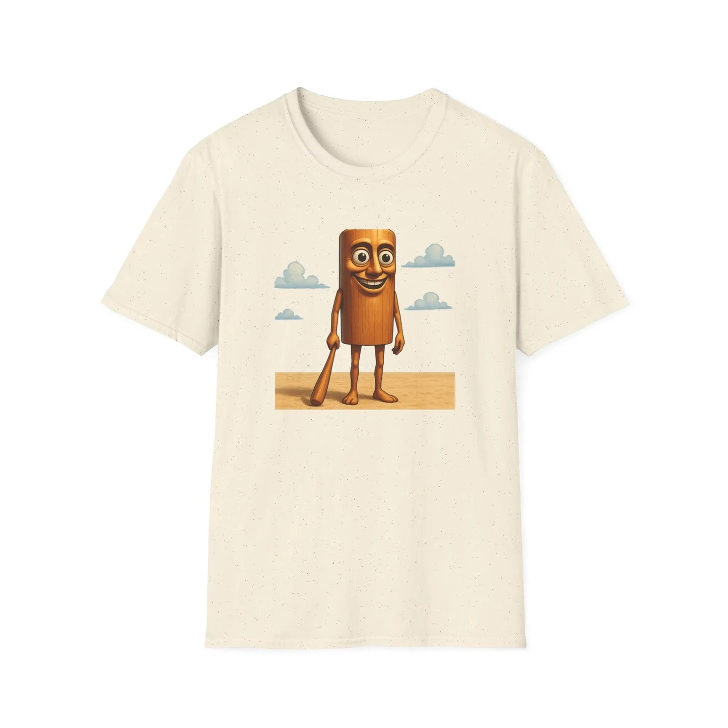 Tung Tung Sahur T-Shirt – Unisex Funny Ramadan Tee | Nostalgic Cultural Street Call Shirt - T-Shirt from Printify