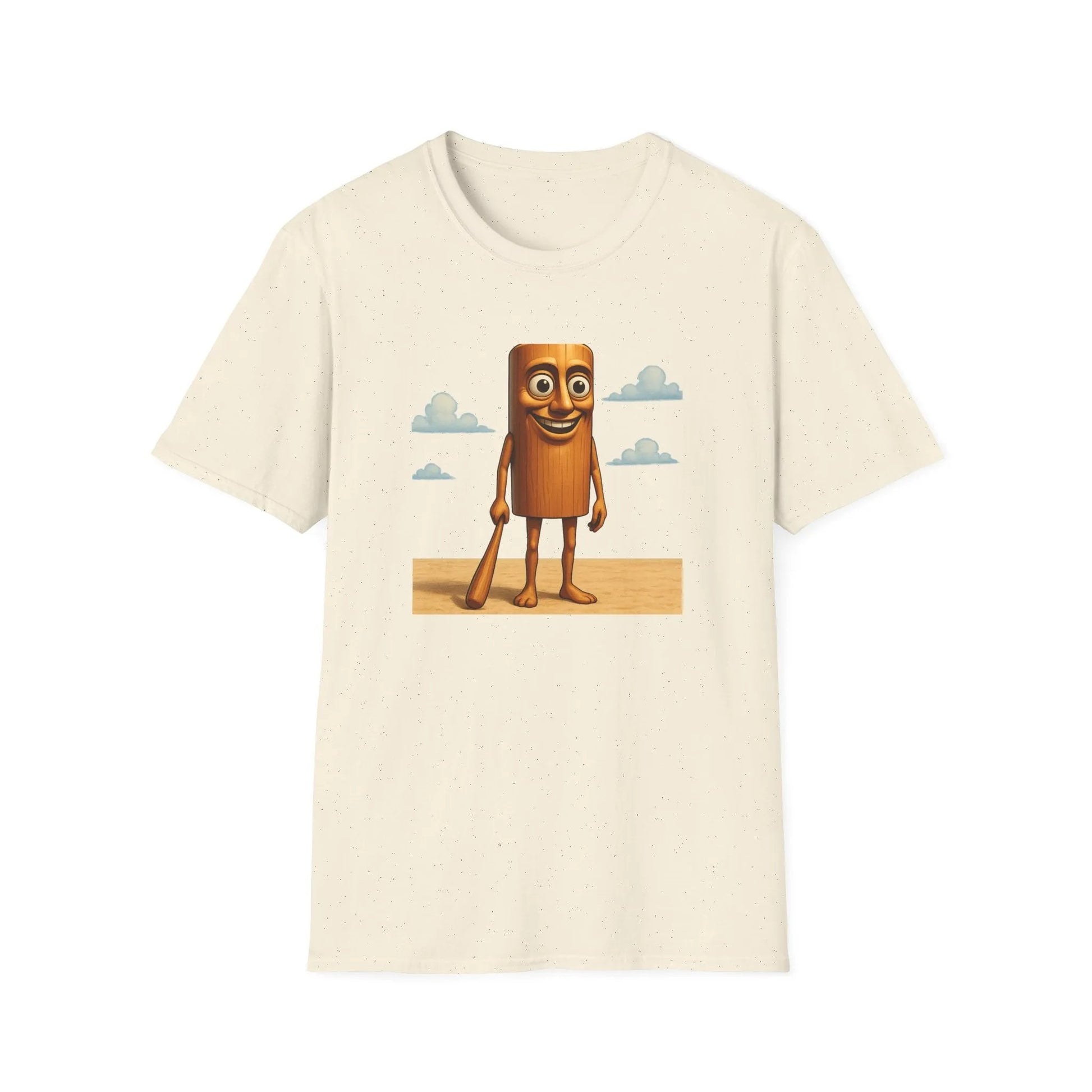 Tung Tung Sahur T-Shirt – Unisex Funny Ramadan Tee | Nostalgic Cultural Street Call Shirt - T-Shirt from Printify