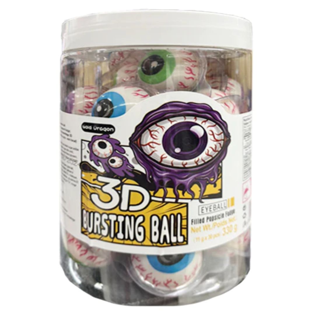 3D Bursting Ball Jar