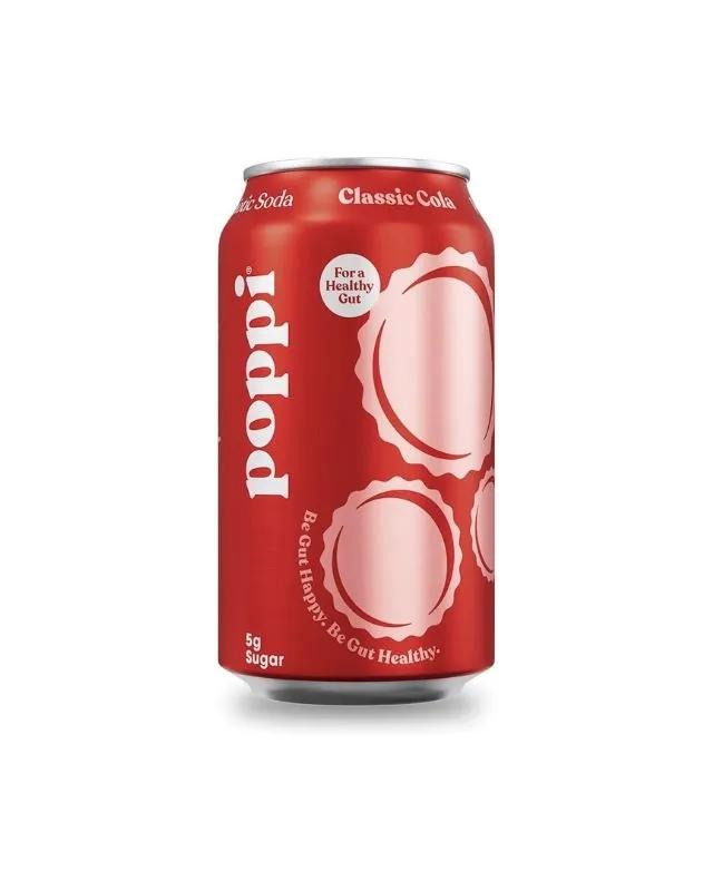 12 pack - Poppi Classic Soda - Soda Pop (not for Sale) from Poppi, Cases, 12 Pack