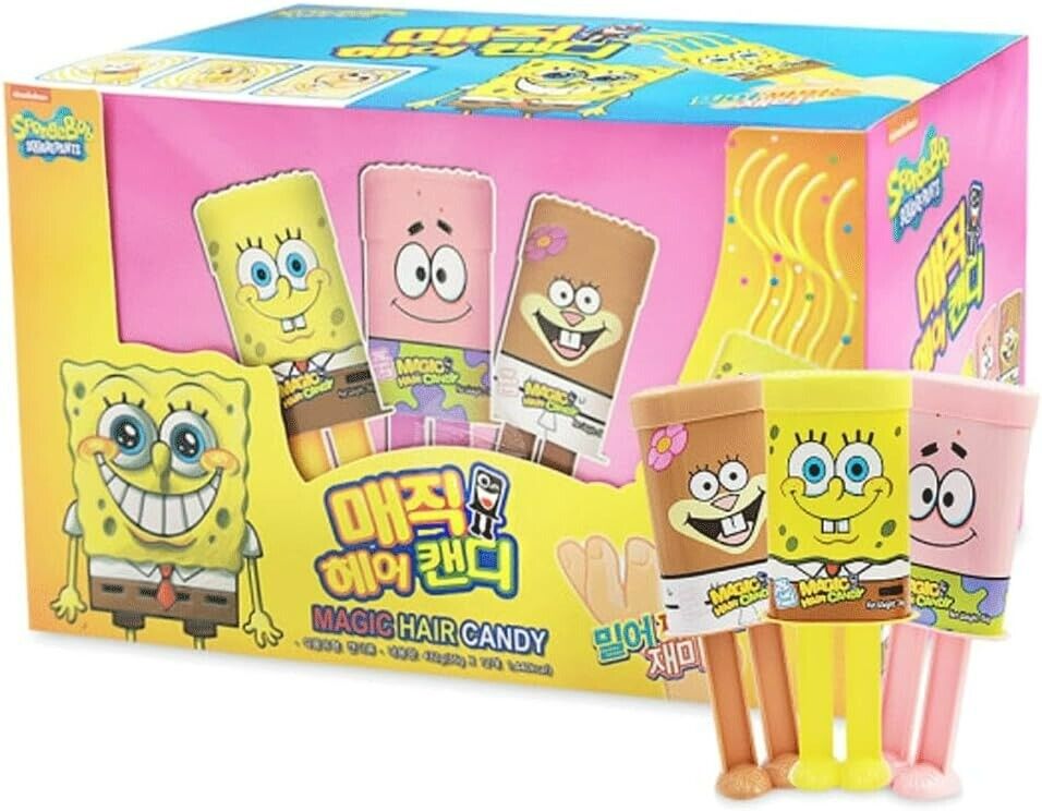 Magic Hair Candy Assorted Sponge-bob themed