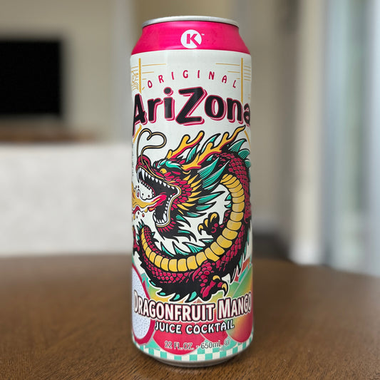 24 Pack Arizona Dragonfruit Mango Cans Soda Pop Arizona, 24 Pack, Cases