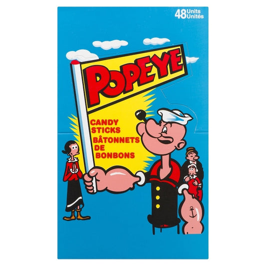 48 Pack Regal Popeye Candy Sticks 16g Each Candy Regal ,Trending Products