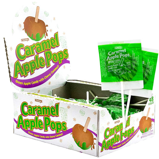 48 Pack Tootsie Roll Caramel Apple Pops 1Kg Candy Tootsie Roll ,Trending Products
