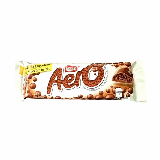 Nestle Aero Real Milk Chocolate (42g) Chocolate Nestle, TSARC, TSAISC, TSAIS&C, TSAIS