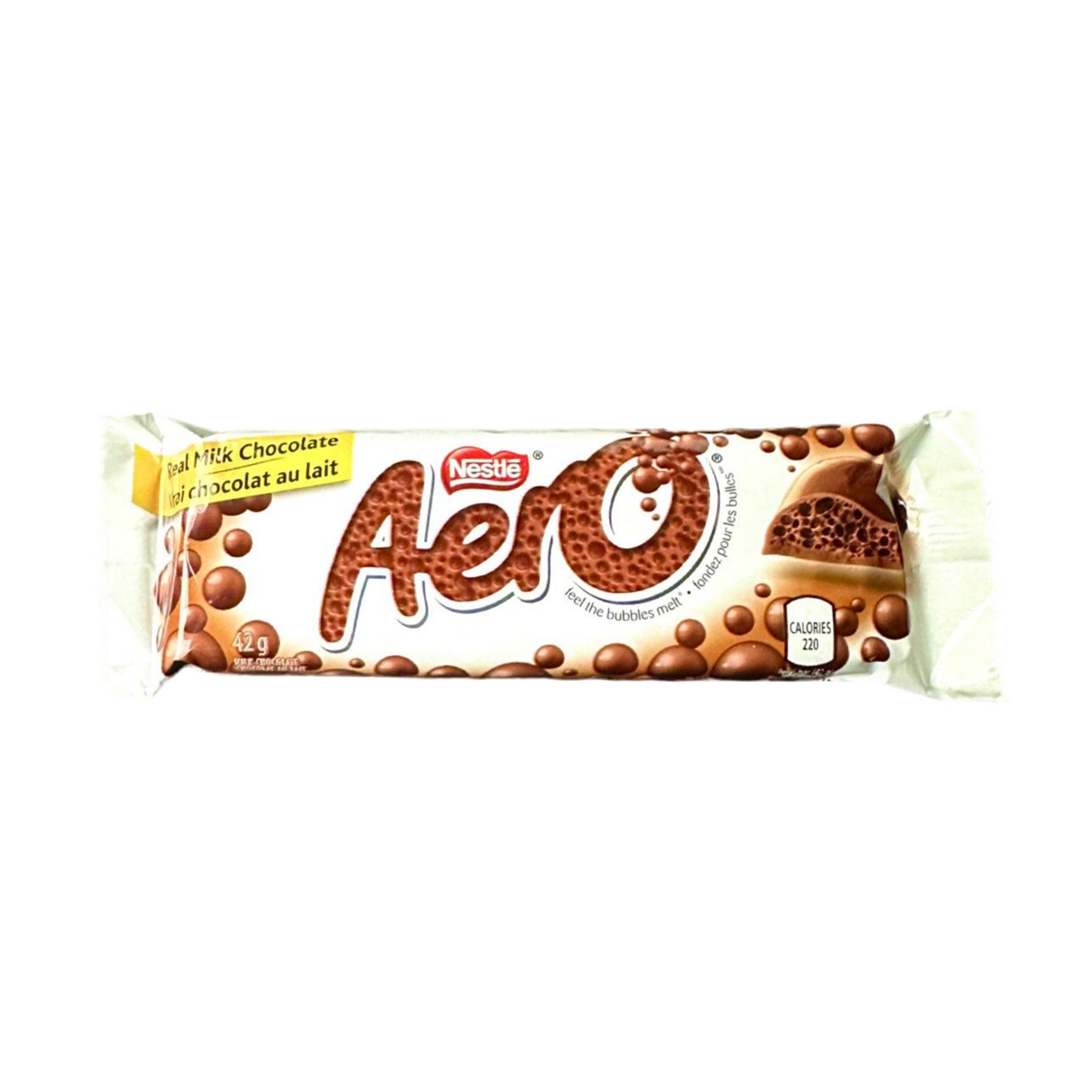 Nestle Aero Real Milk Chocolate (42g)