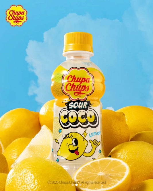 Chupa Chups Sour Coco Lemon Flavor Drink 240 ml Soda Pop Chupa Chups , trending products, Latest Products