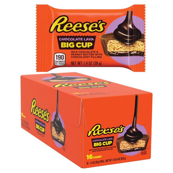 16 Pack Reese’s Chocolate Lava Big Cup