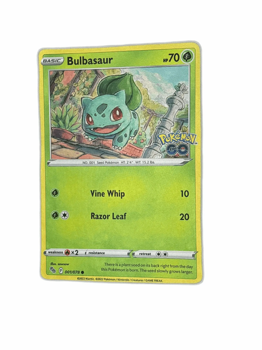 Bulbasaur Pokemon Card Floor Mat/ Rug Pokemon, TSAGIF, Trending, trending products