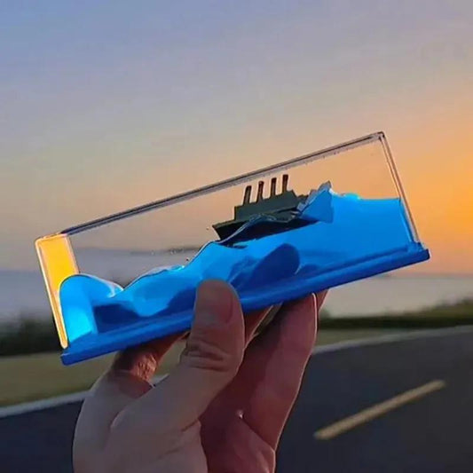 Unsinkable Titanic Ship Desk/Car Decor - Quirky Stuff (not for sale) from Unsinkable Titanic