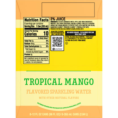 8 Pack Topo Chico Cans Tropical Mango Flavor (12 Oz) Soda Pop Topo Chico, Latest Products, trending