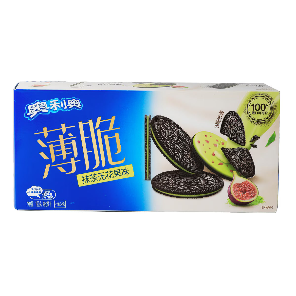 Oreo Matcha Fig Crackers (190g) Oreo, TSASN&CH, Trending, usabestseller, cabestseller
