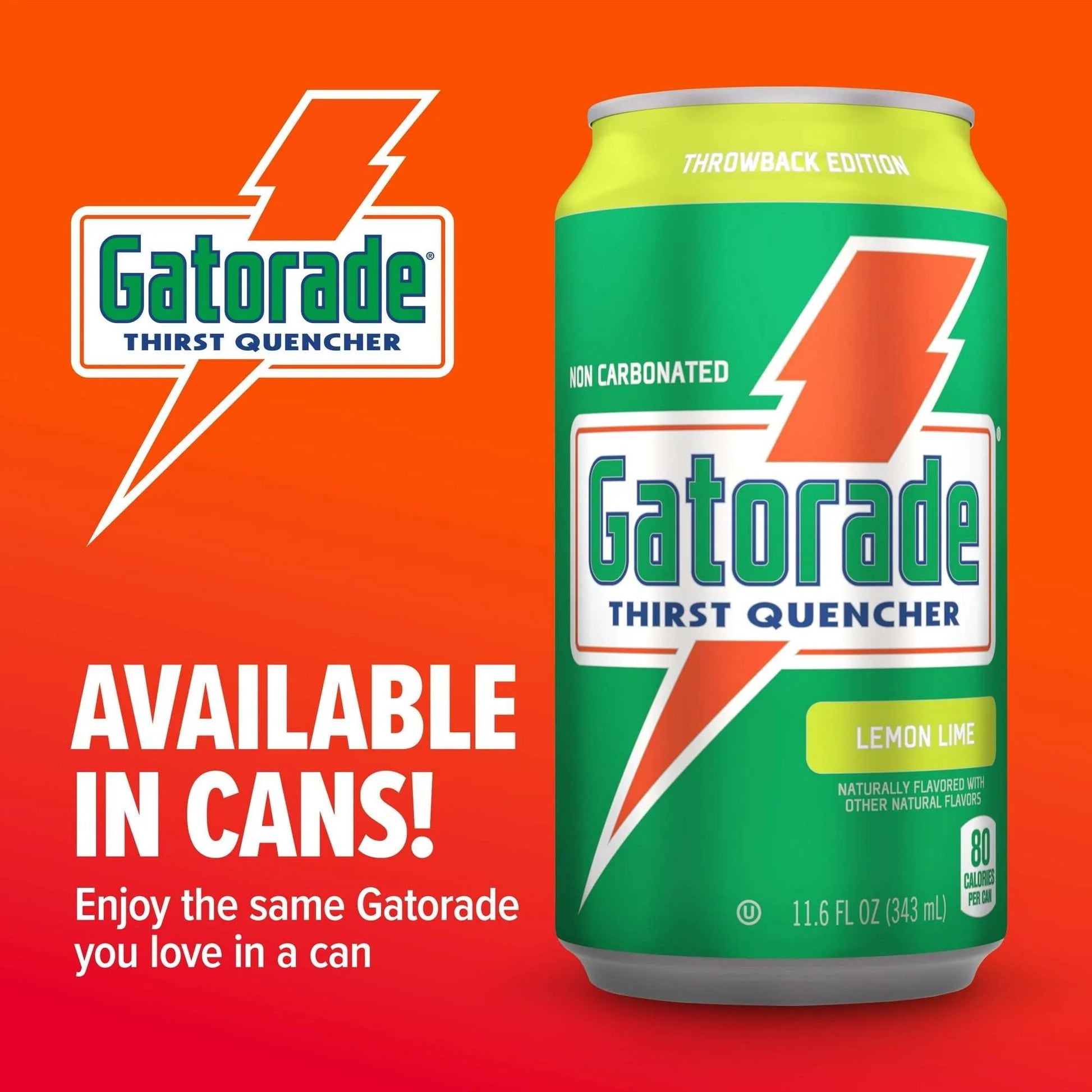 Gatorade Nc Drink Can Lemon Lime 6 Pack - Soda Pop from Gatorade, Trending, Latest Products