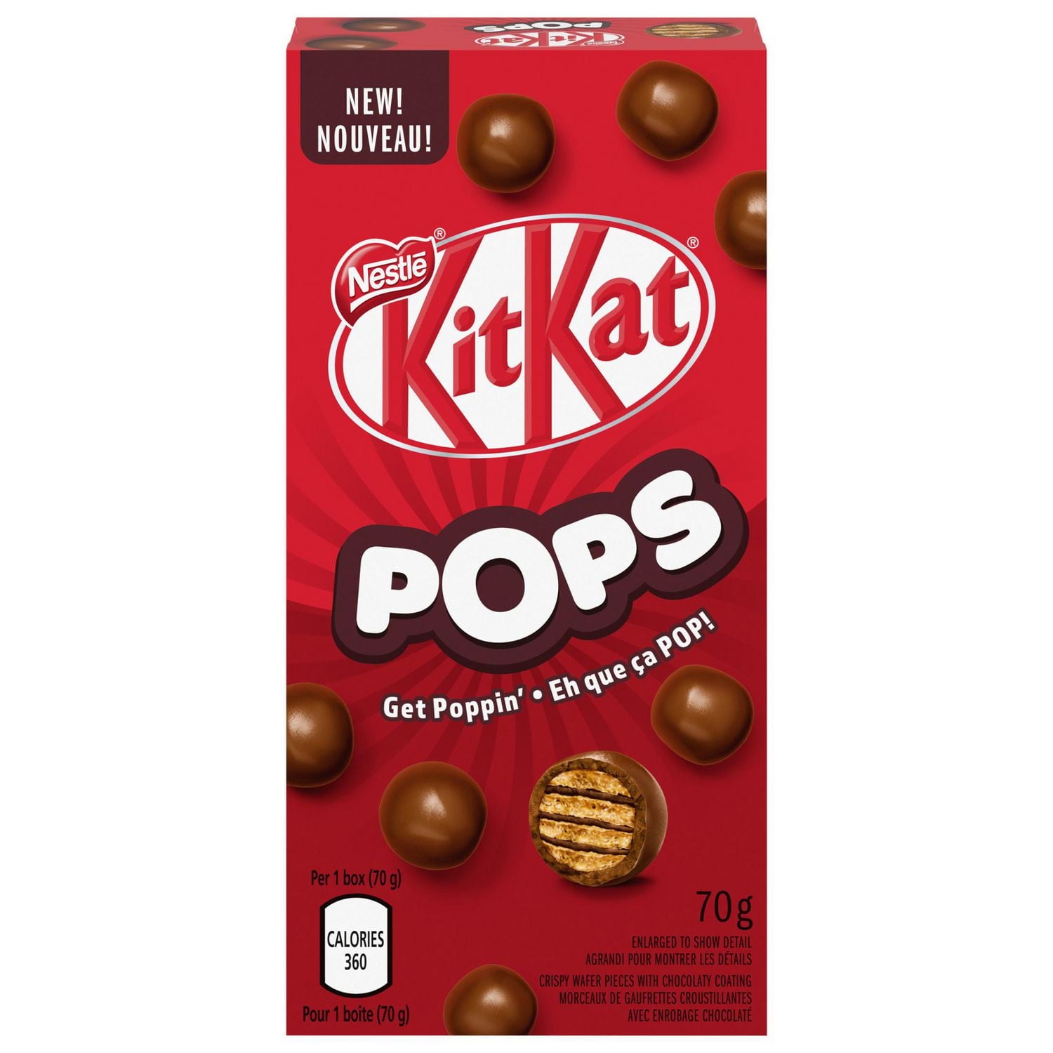 KITKAT POPS Milk Chocolaty Snacks Carton, 70 g Chocolate Kit Kat , trending products