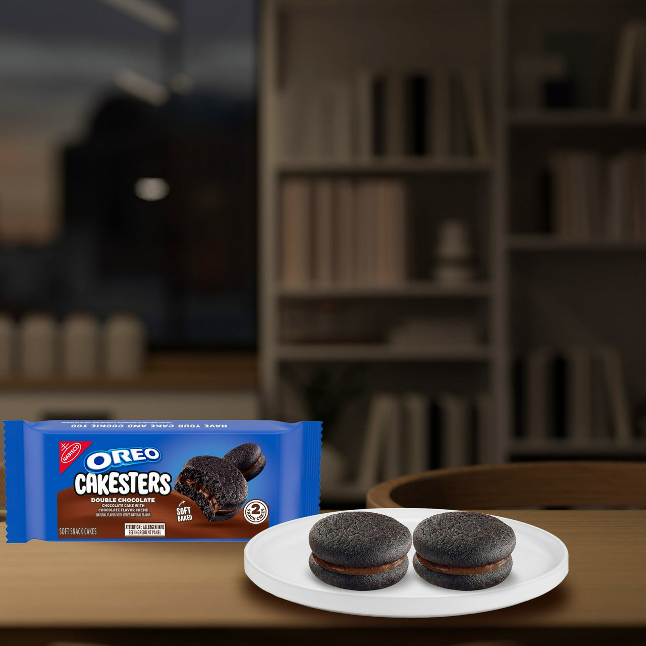 Oreo Cakesters Double Chocolate (86g)