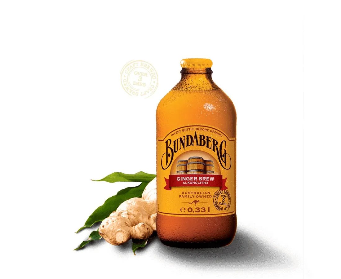 4 Pack Bundaberg Ginger Beer Australian - Soda Pop (not for sale) from Bundaberg, TSAED, trending products