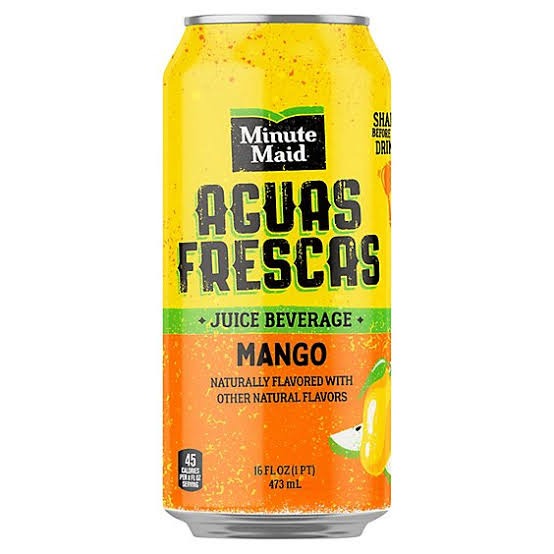 Minute Maid Aguas Frescas Mango - 5 pack