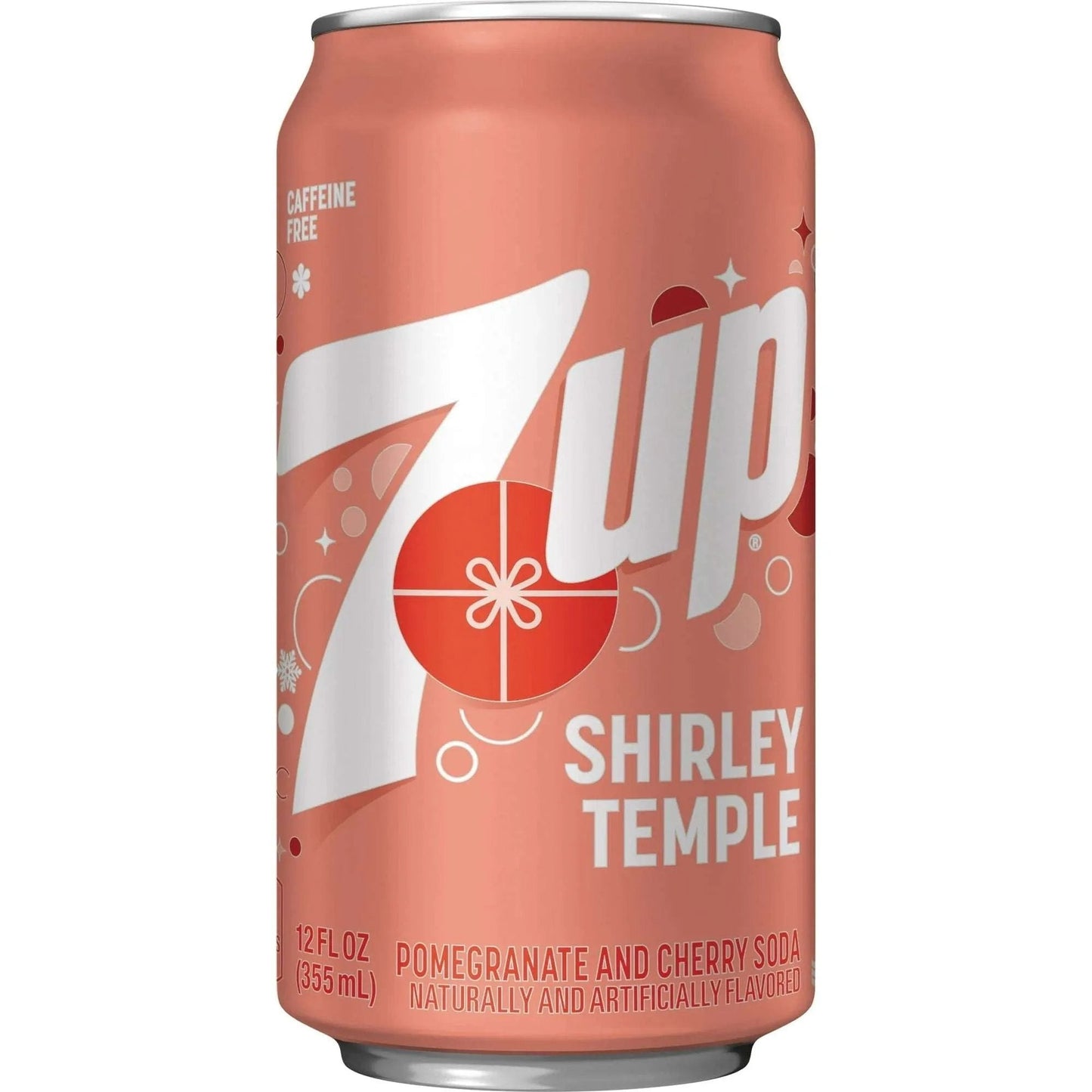 6 Pack 7UP Shirley Temple Limited Edition Ultra Rare Soda Pop 7up, TSAED, trending products, cases, 12 Pack