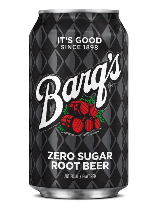 6 Pack Barqs Zero Sugar Root Beer Soda Pop (not for sale) Barqs, Cases, 6 Pack