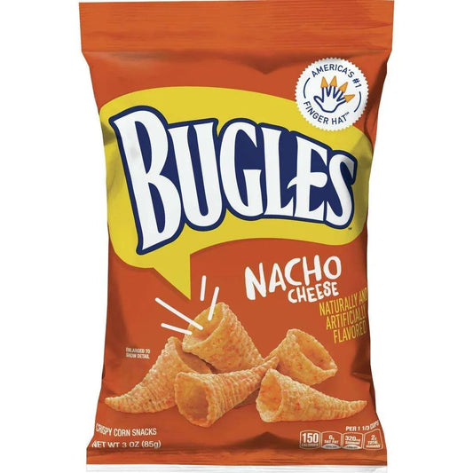 6 Pack Bugles Nacho Cheese Snacks/chips Bugles, TSASN&CH, bulk, cabestseller