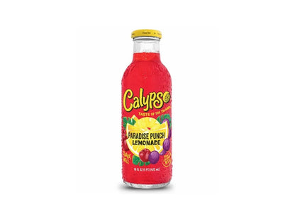 6 pack - Calypso Paradise Punch Lemonade Soda Pop (not for sale) Calypso, TSAED