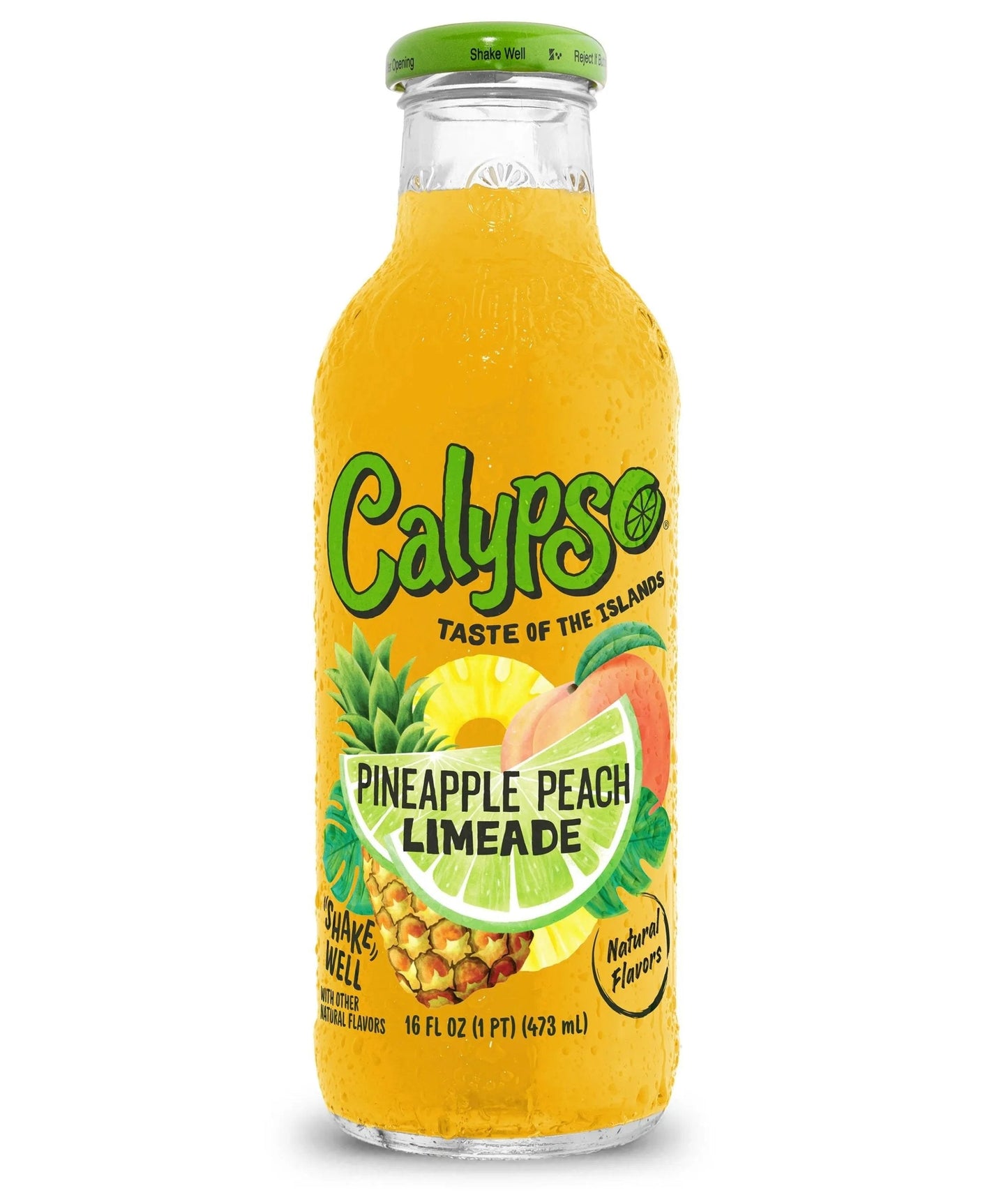 6 pack - Calypso Pineapple Peach Lemonade Soda Pop (not for sale) Calypso, TSAED