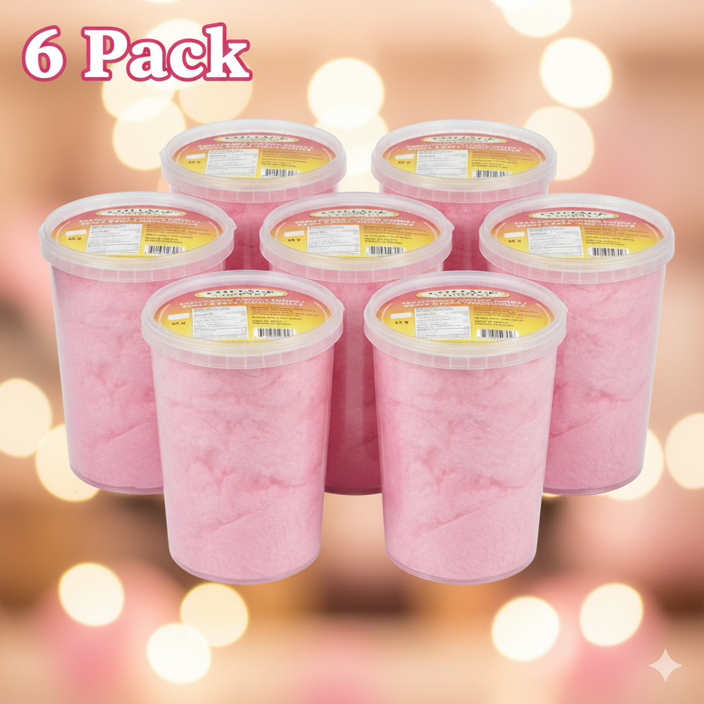 6 Pack Cottage Country Traditional Cotton Candy 65 g Candy Cottage Country, Trending