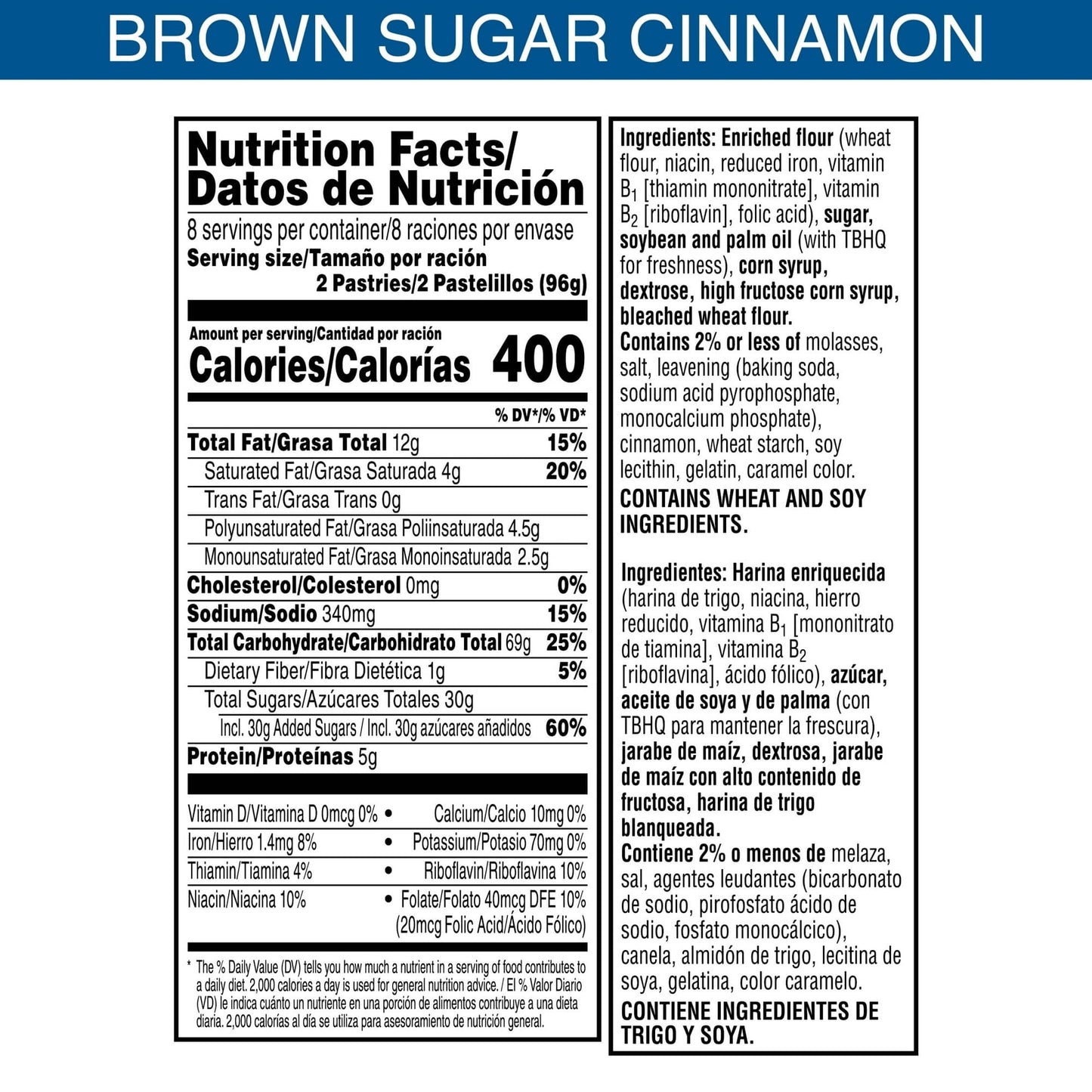 6 Pack Pop Tarts Brown Sugar Cinnamon Flavor 2 Pastries (3.3 Oz) Snacks Pop Tarts, Latest, trending