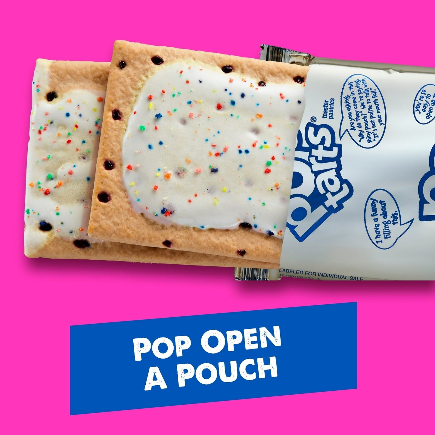 6 Pack Pop Tarts Frosted Blueberry Flavor 2 Pastries (3.3 Oz) Snacks Pop Tarts, Latest, trending