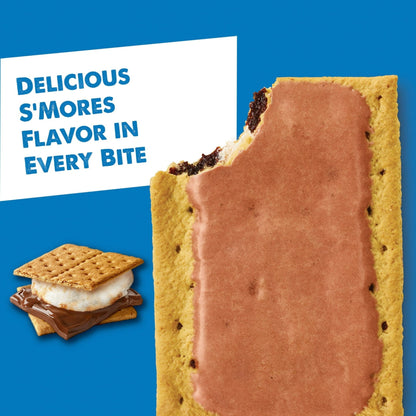 6 Pack Pop Tarts Frosted S’mores Flavor 2 Pastries (3.3 Oz) Snacks Pop Tarts, Latest, trending