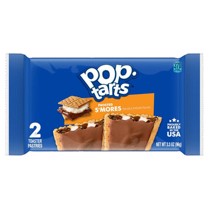 6 Pack Pop Tarts Frosted S’mores Flavor 2 Pastries (3.3 Oz) Snacks Pop Tarts, Latest, trending