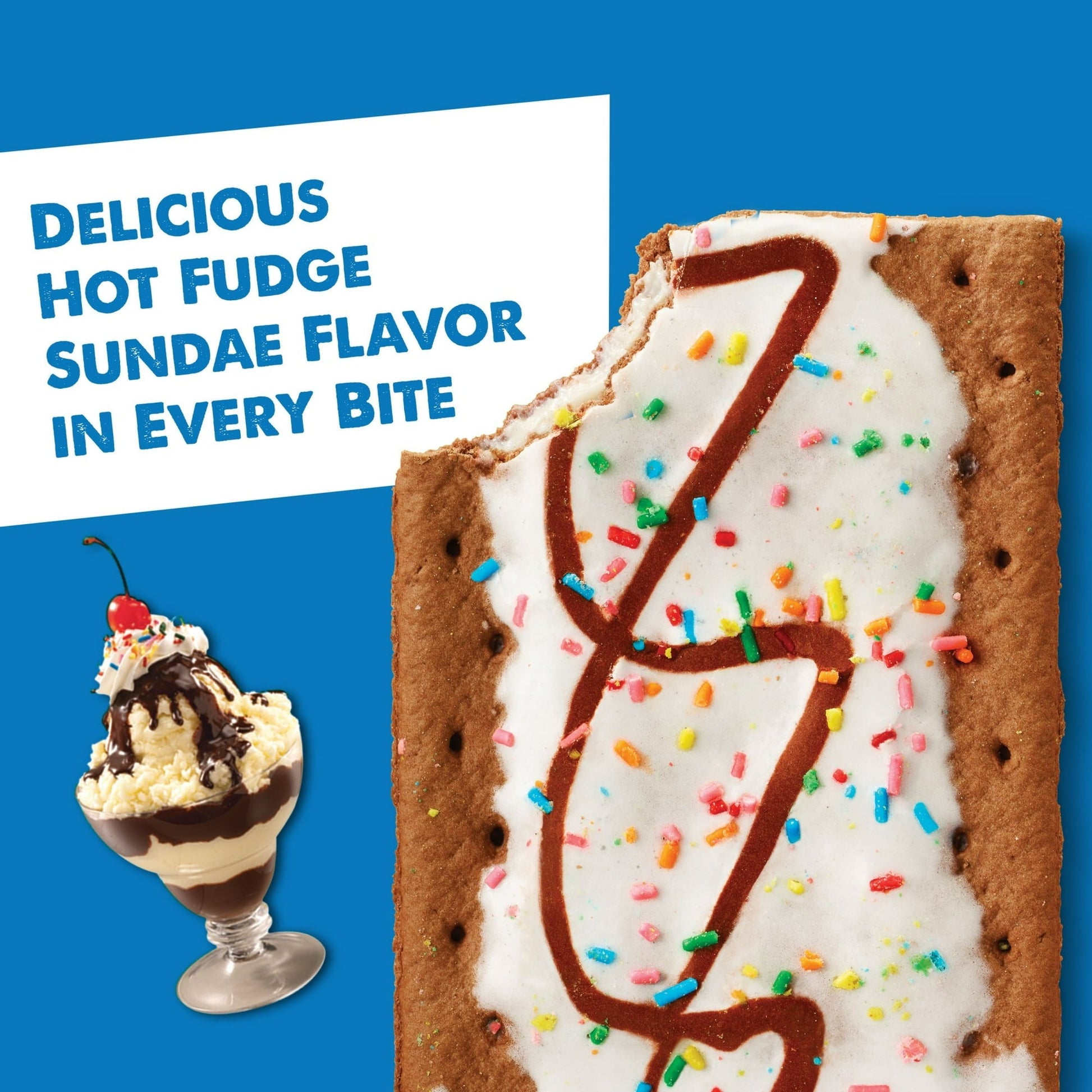 6 Pack Pop Tarts Hot Fudge Sundae Flavor 2 Pastries (3.3 Oz) Snacks Pop Tarts, Latest, trending