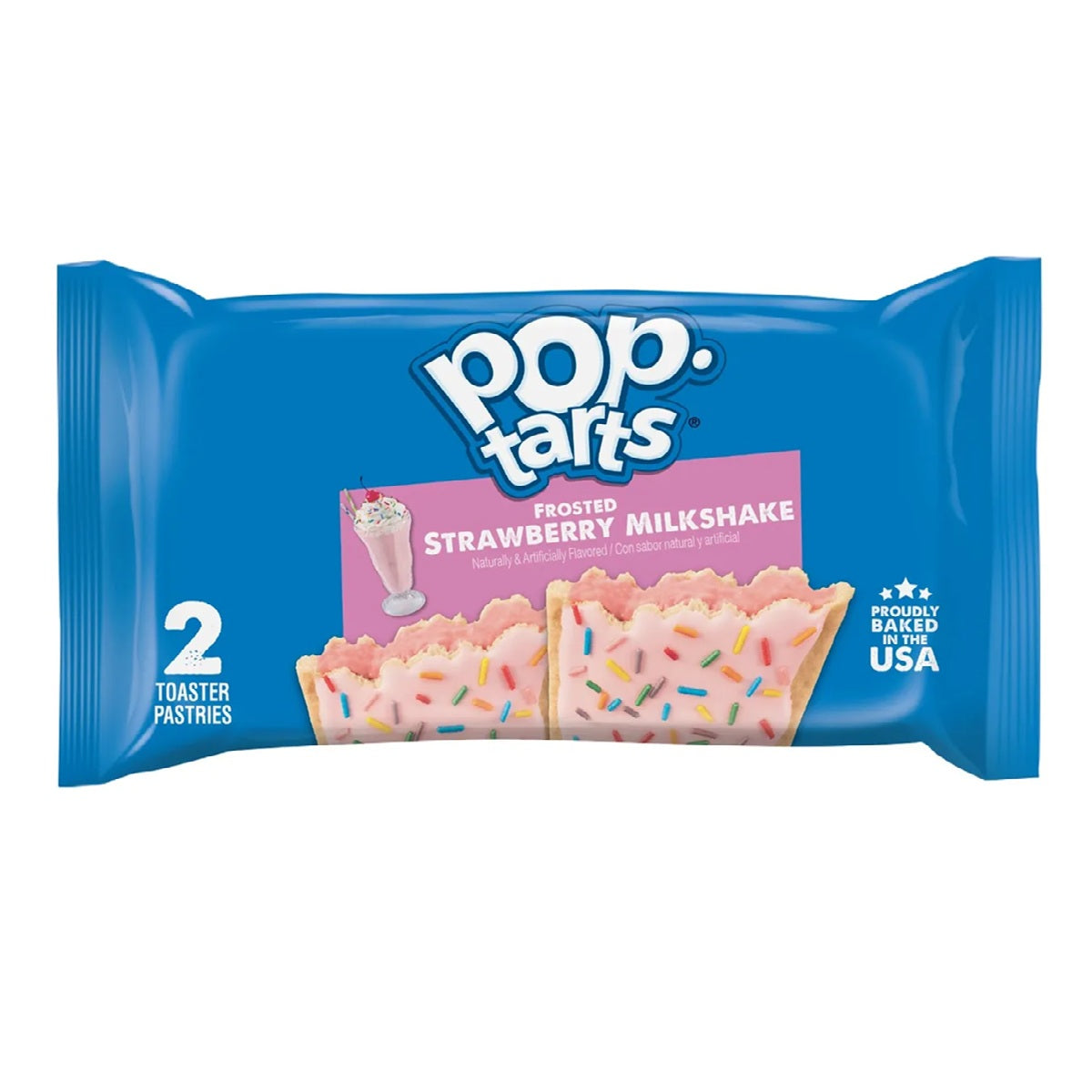 6 Pack Pop Tarts Strawberry Milkshake Flavor 2 Pastries (3.3 Oz) Snacks Pop Tarts, Latest, trending