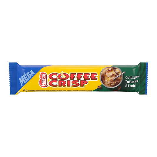 Coffee Crisp Mega Cold Brew Wafer Bar 70g Chocolate Coffee Crisp, latest, Trending Products