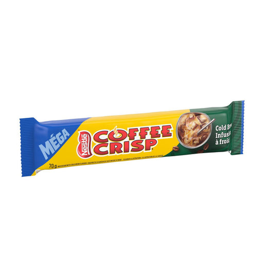Coffee Crisp Mega Cold Brew Wafer Bar 70g Chocolate Coffee Crisp, latest, Trending Products