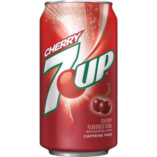 6 Pack 7up Cherry Flavor Soda - Soda Pop (not for sale) from 7up, Cases, 6 Pack